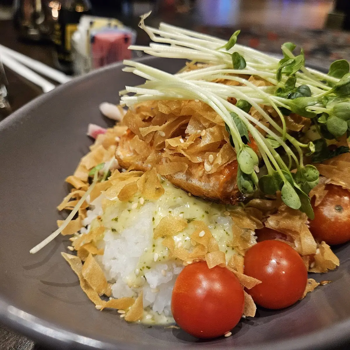Salmon Rice Bowl