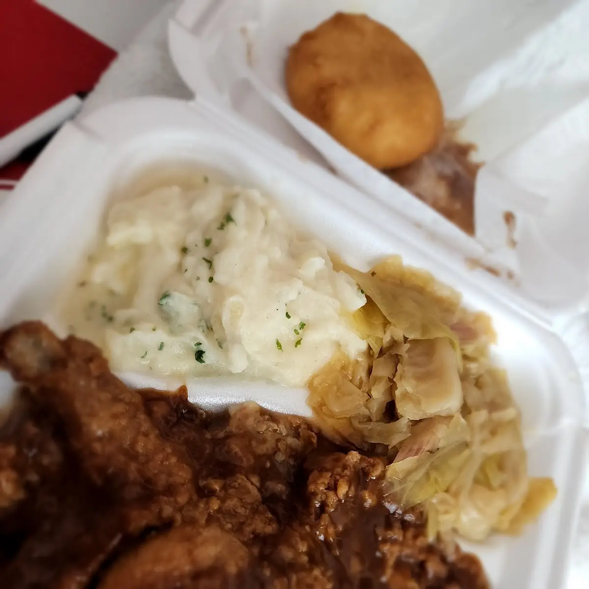 Smothered Pork Chops and Cabbage