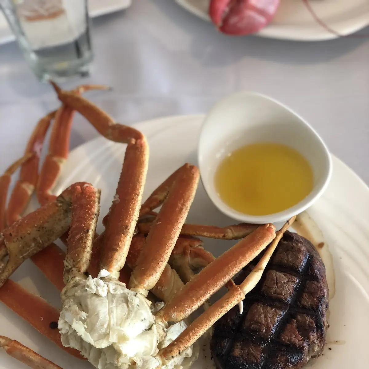 Snow Crab Legs & Steak