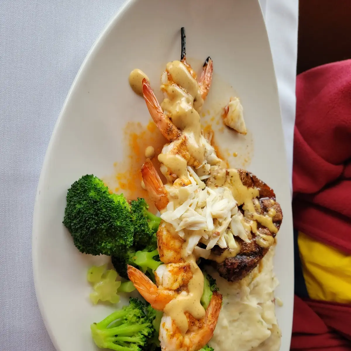 Steak & Coconut Shrimp
