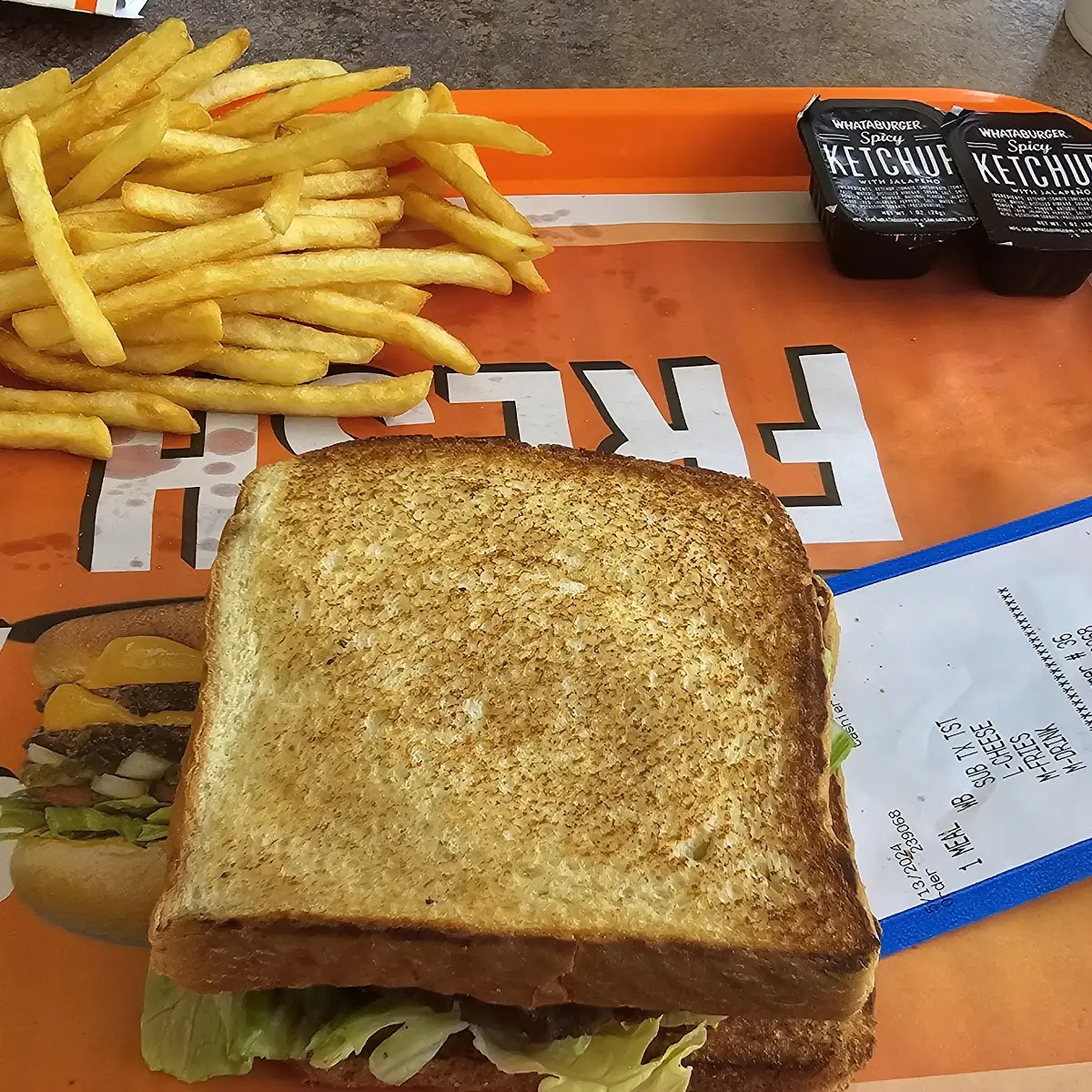 1 on Texas Toast with Jalapeños