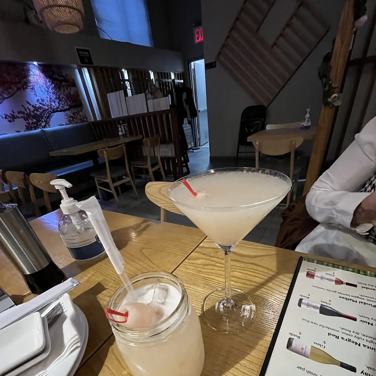 Lychee Margarita & Lychee Martini
