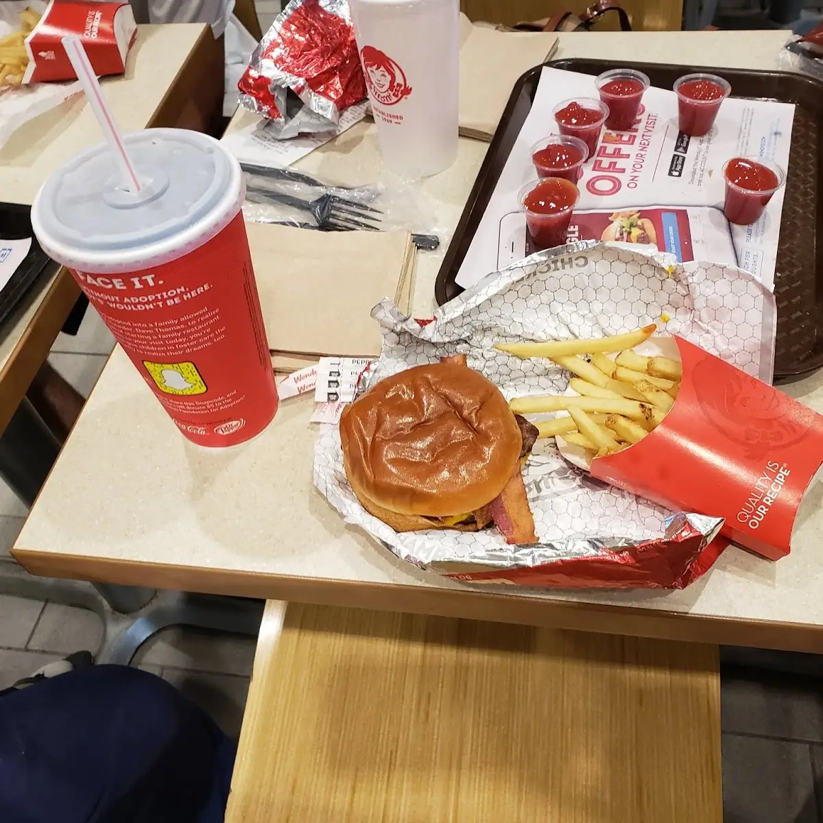 Bacon Cheeseburger Combo