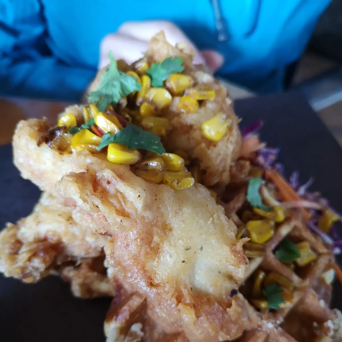Chicken and Waffles, Stonewater Pub