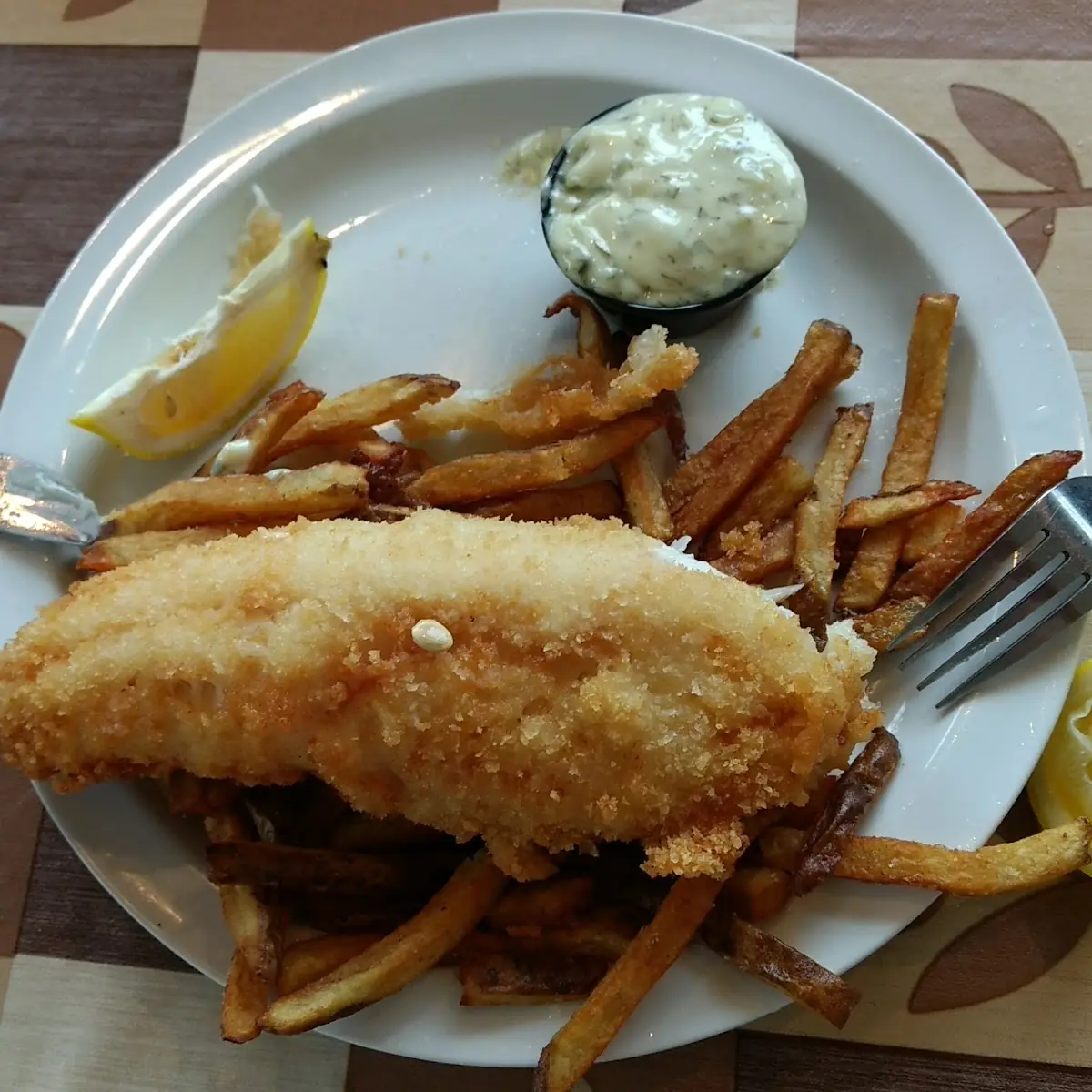 Deep Fried Pickerel, Stonewater Pub