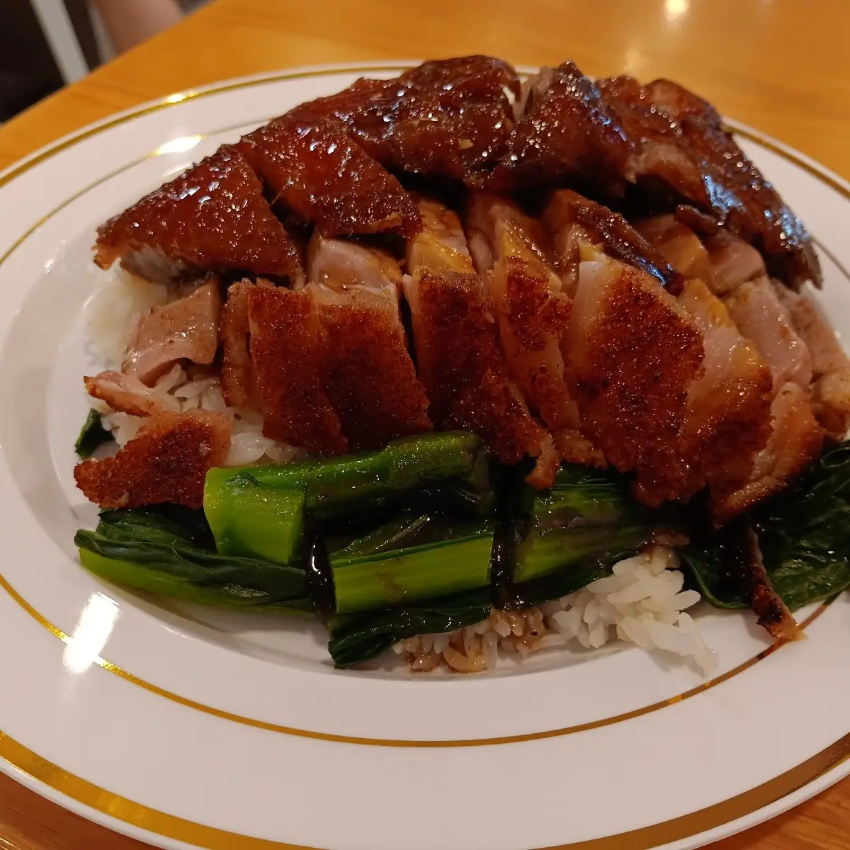 Roast Duck over Rice