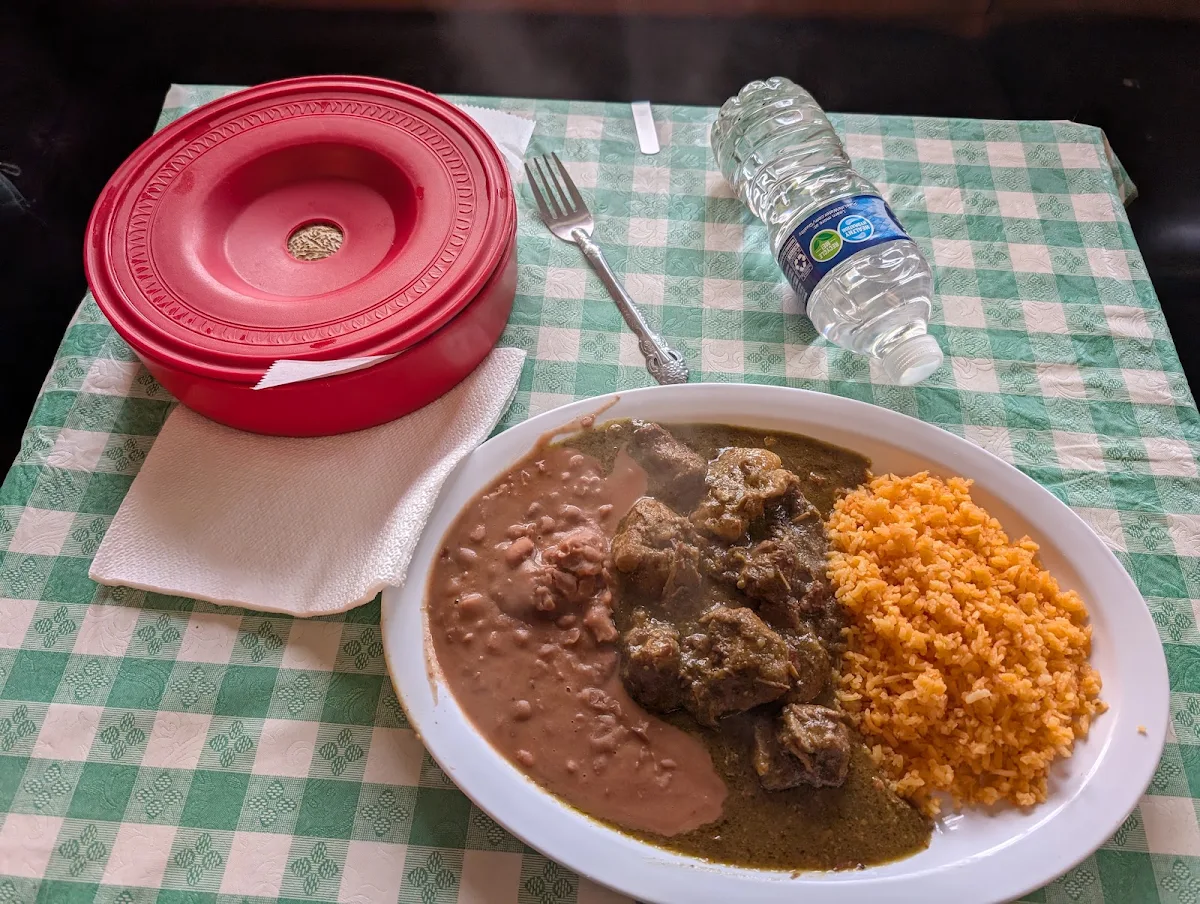 Pork Ribs in Green Mole Poblano