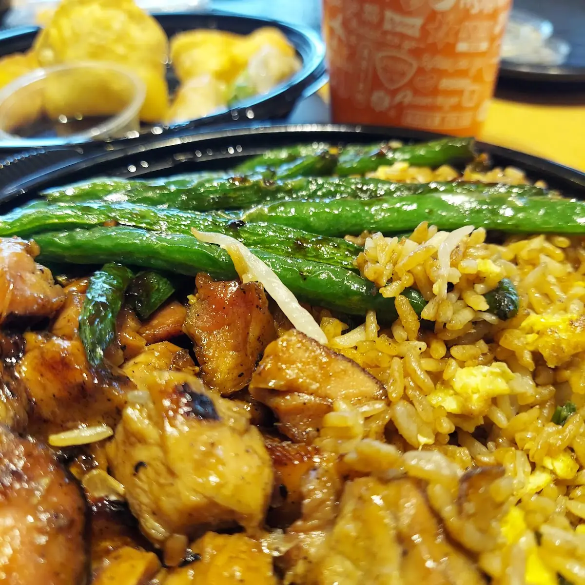 Burbon Chicken Fried Rice