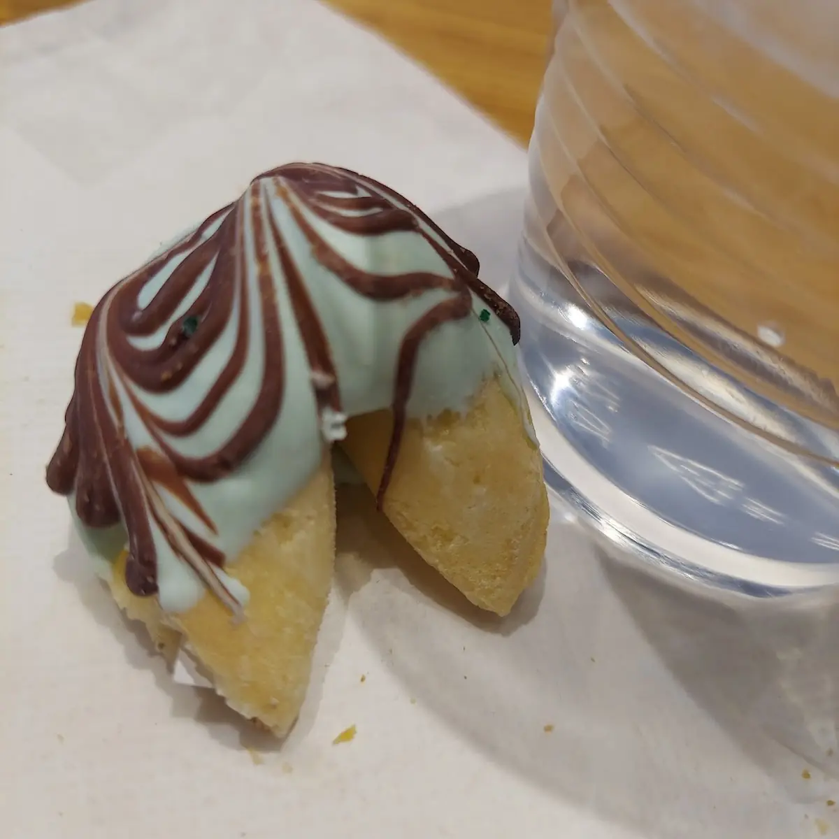 Chocolate-Dipped Fortune Cookies 4