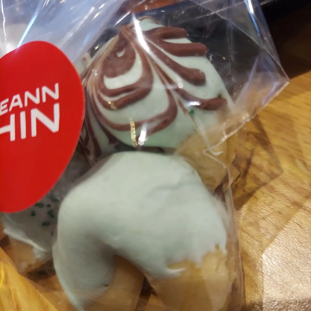 Frosted Fortune Cookies