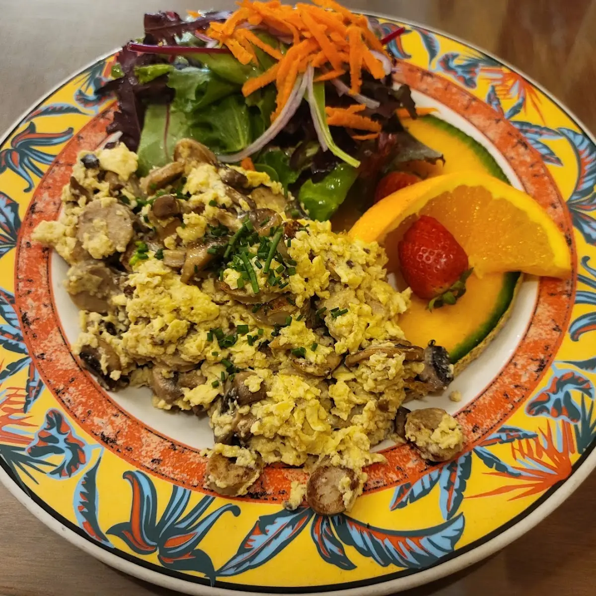 Smoked Chicken Scramble