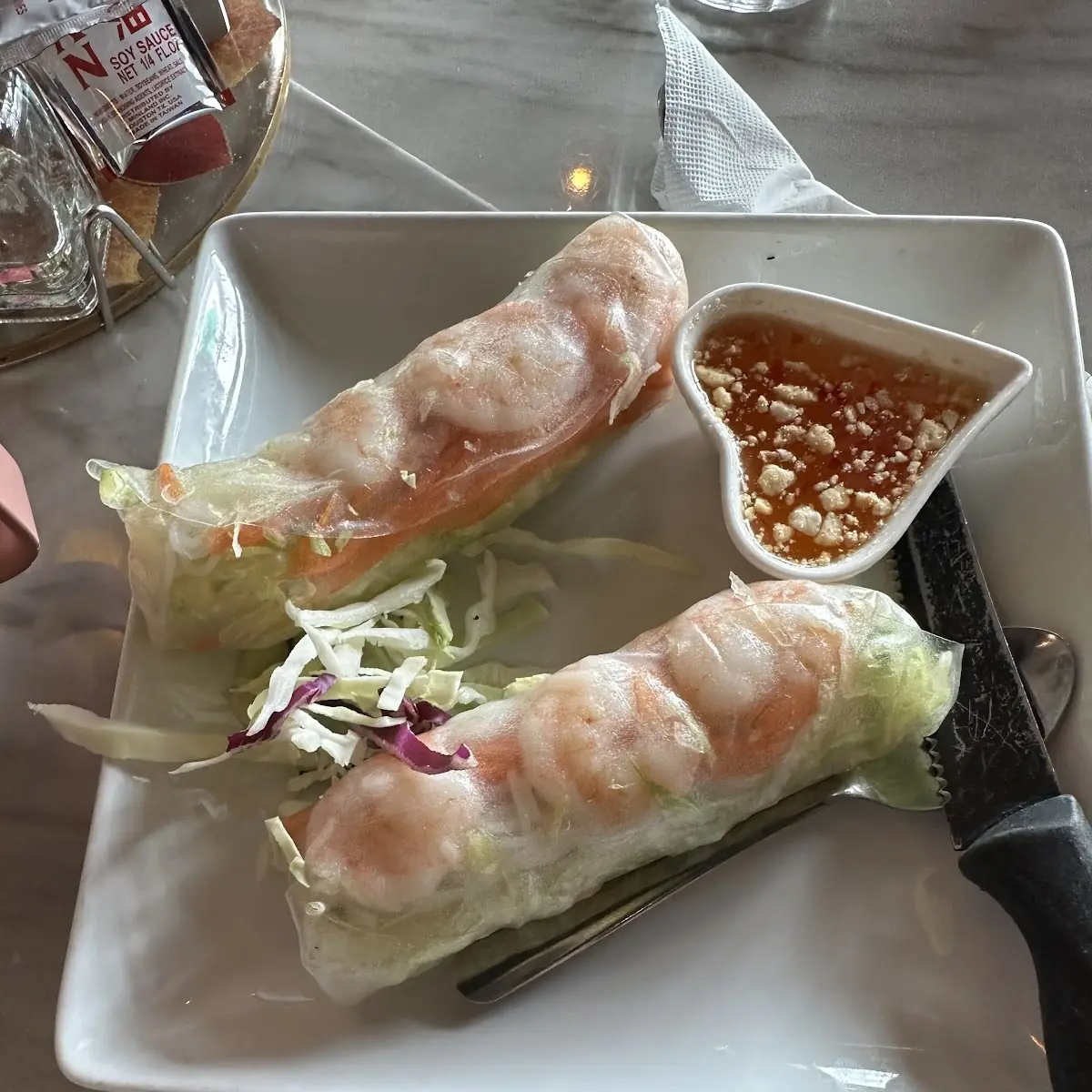 Spring Rolls with Chicken