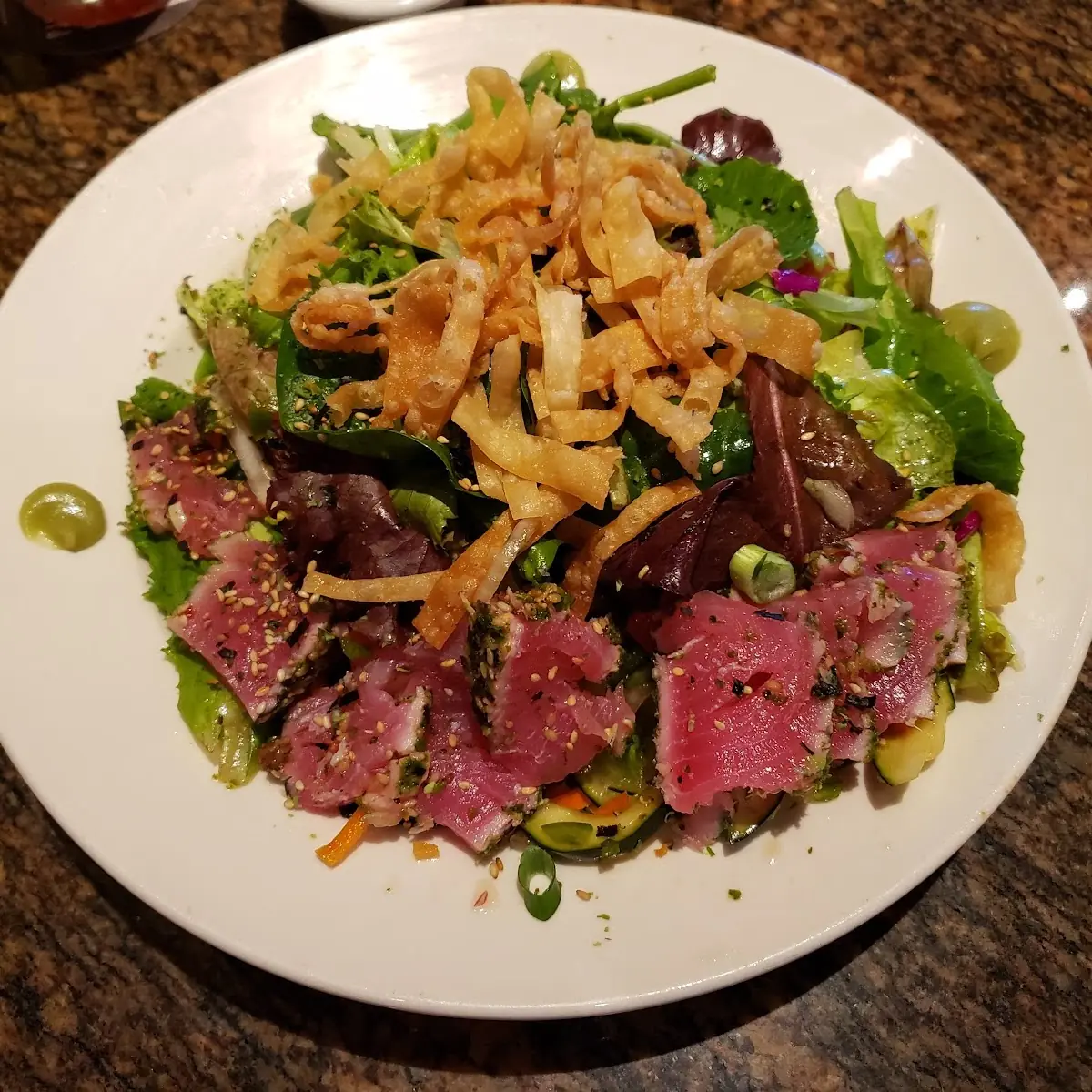 Enlightened Seared Ahi Salad