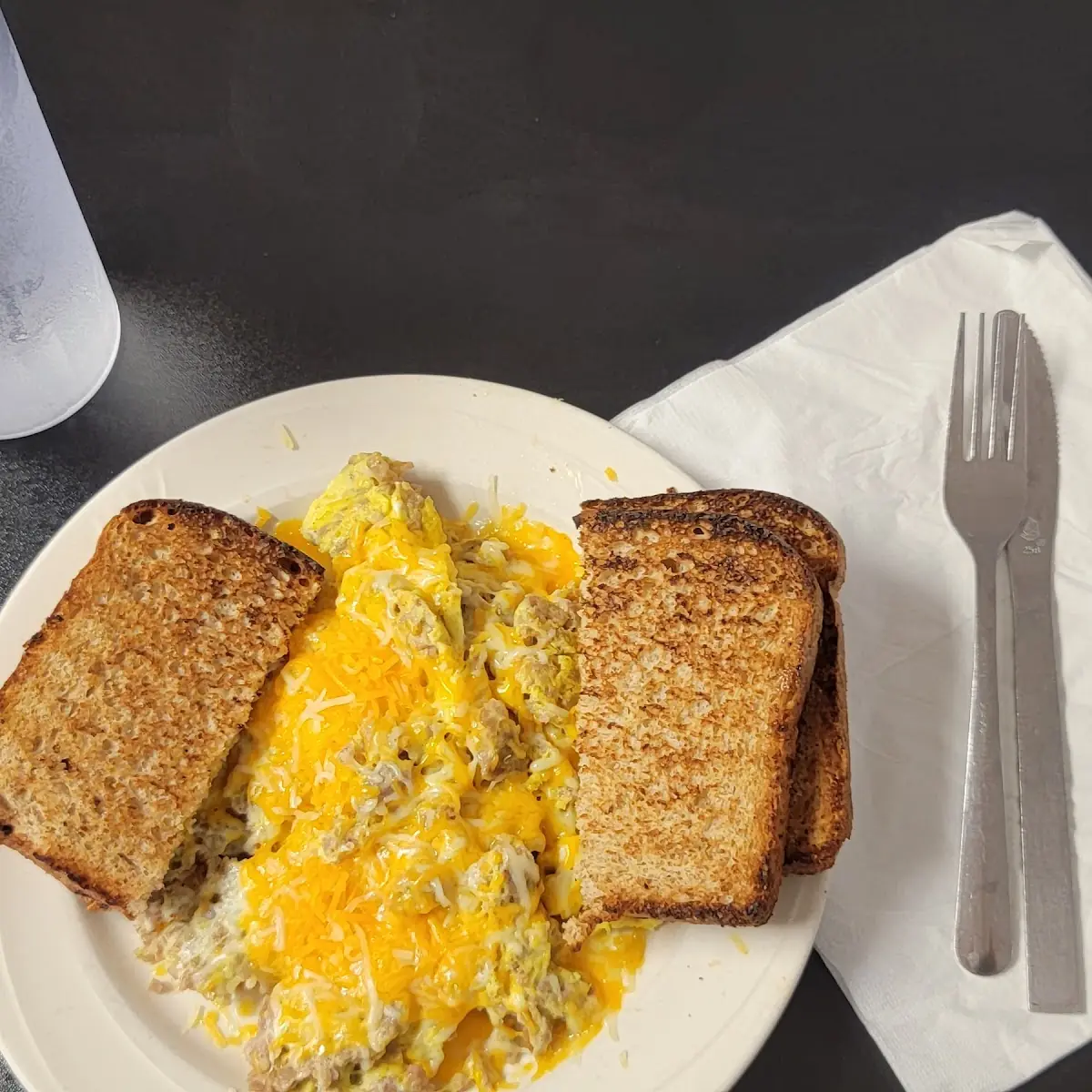 Cheese Scrambled Eggs