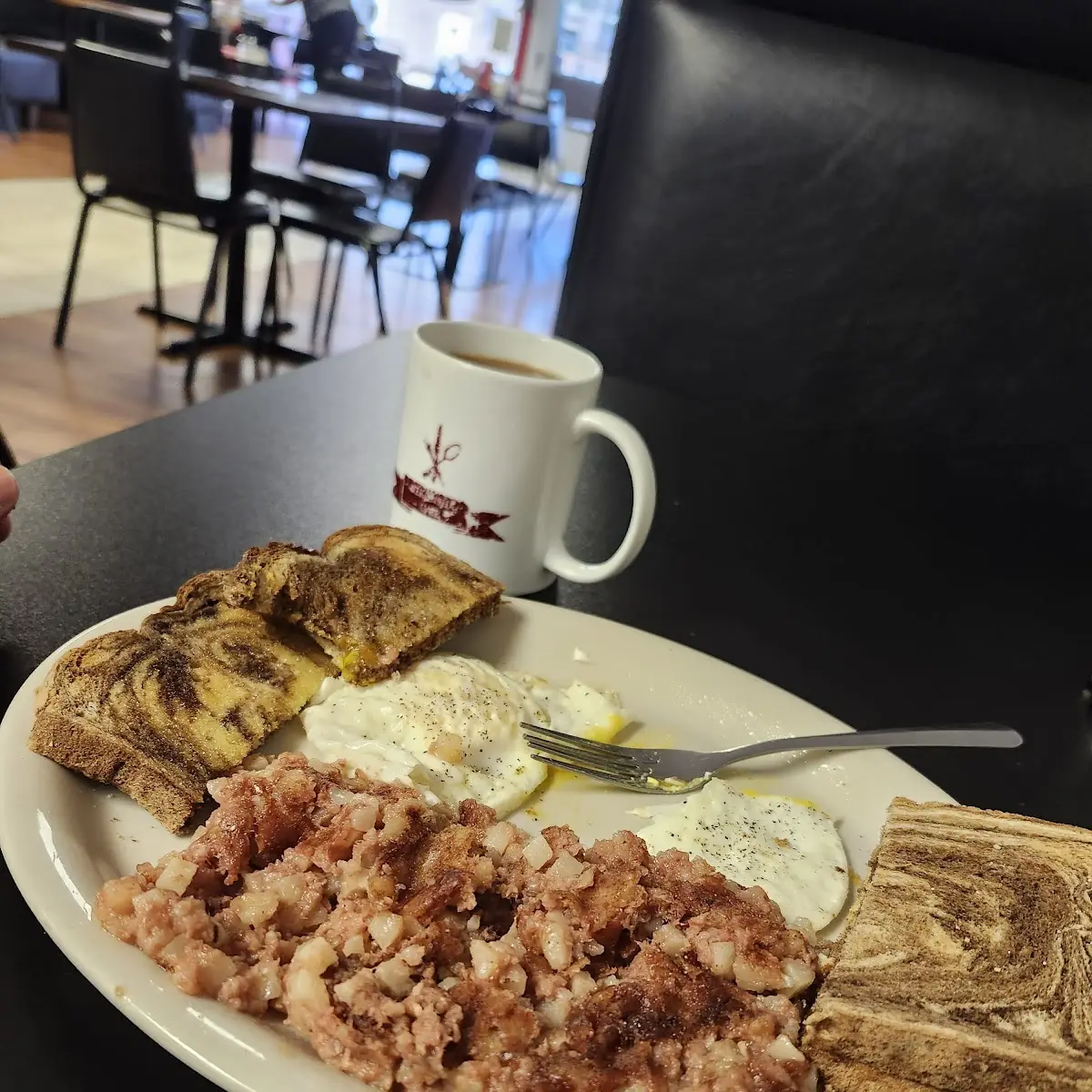 Corned Beef Hash and Eggs