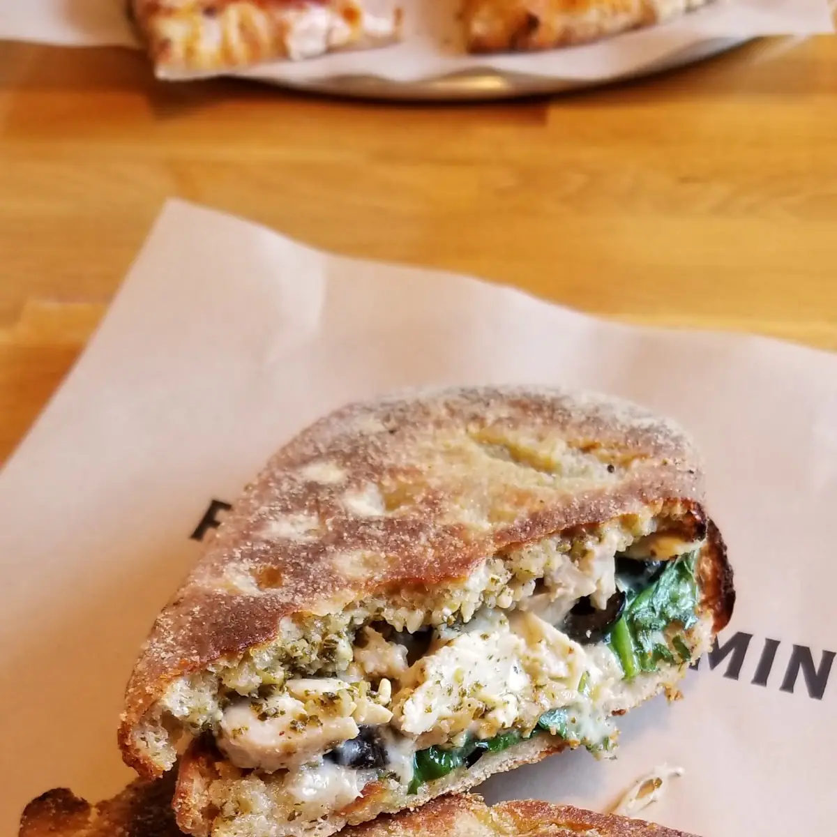 Chicken Pesto Panini