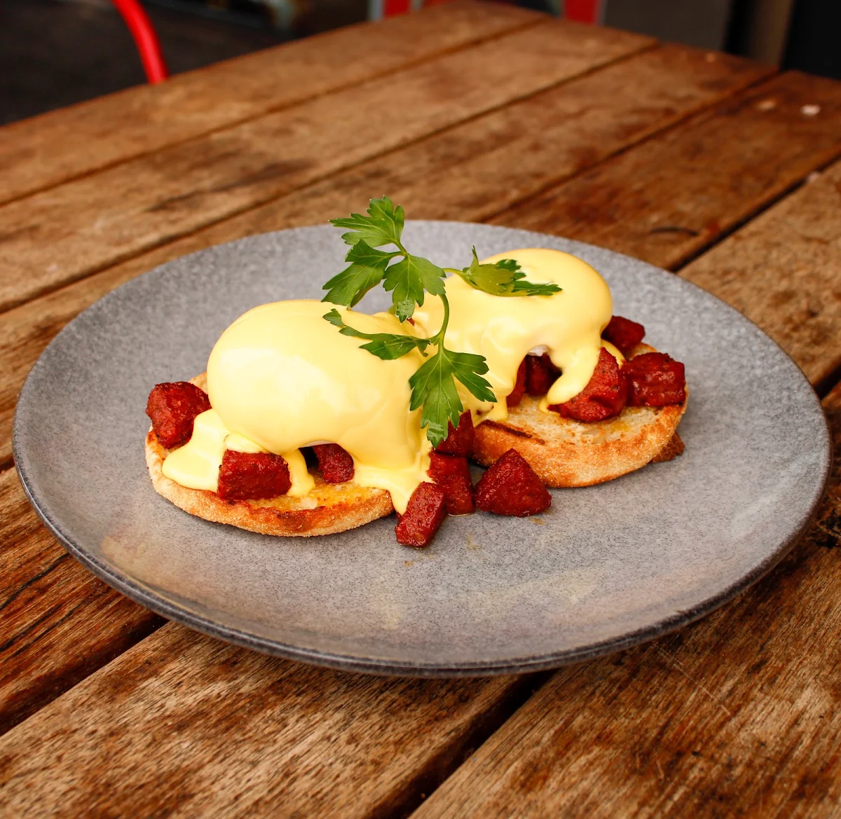 Eggs Benedict, Siesta Cafe & Deli