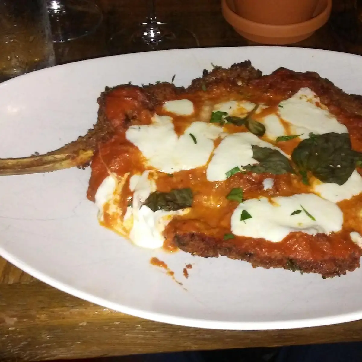 Pounded Veal Parmesan