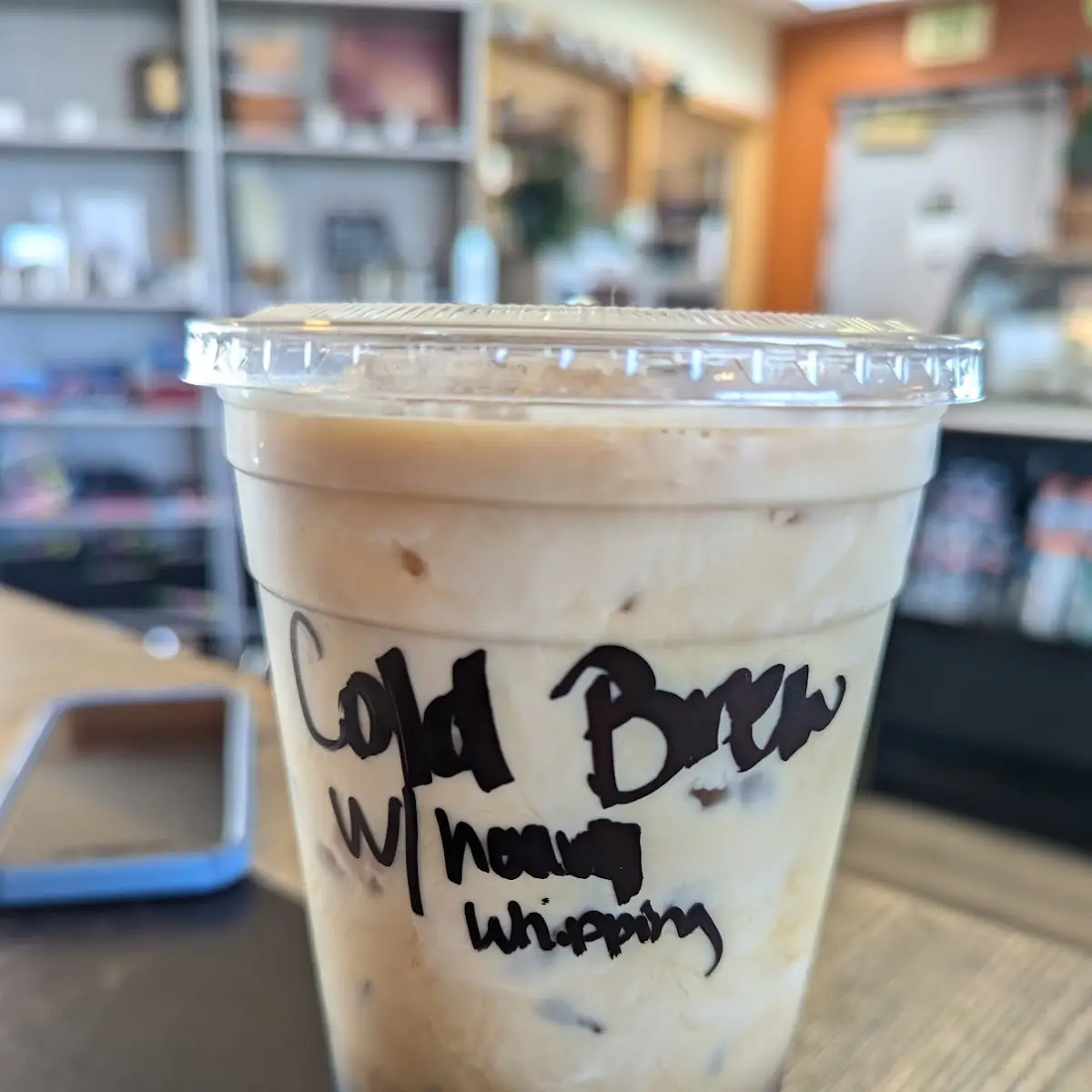 Cold Brew Coffee with Cream