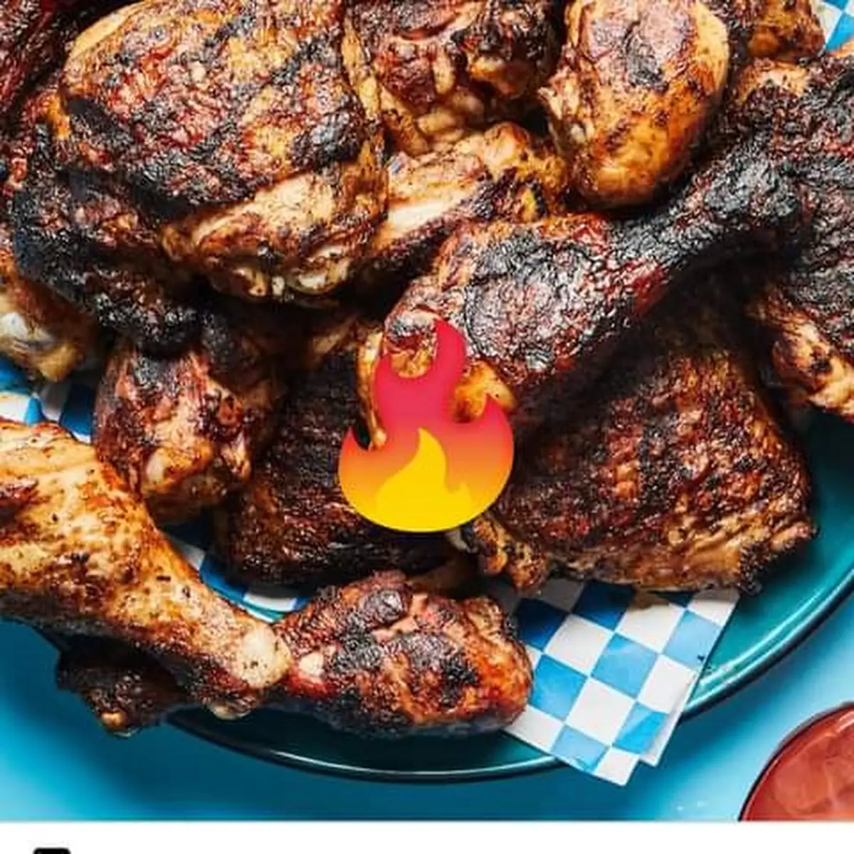 Jerk Wings Plate