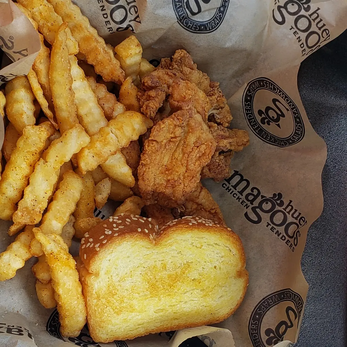 Fried Chicken Tender and Fries