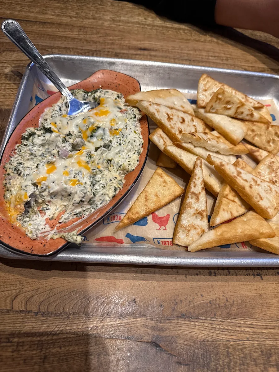 Four Cheese Spinach Dip, Kelseys Original Roadhouse