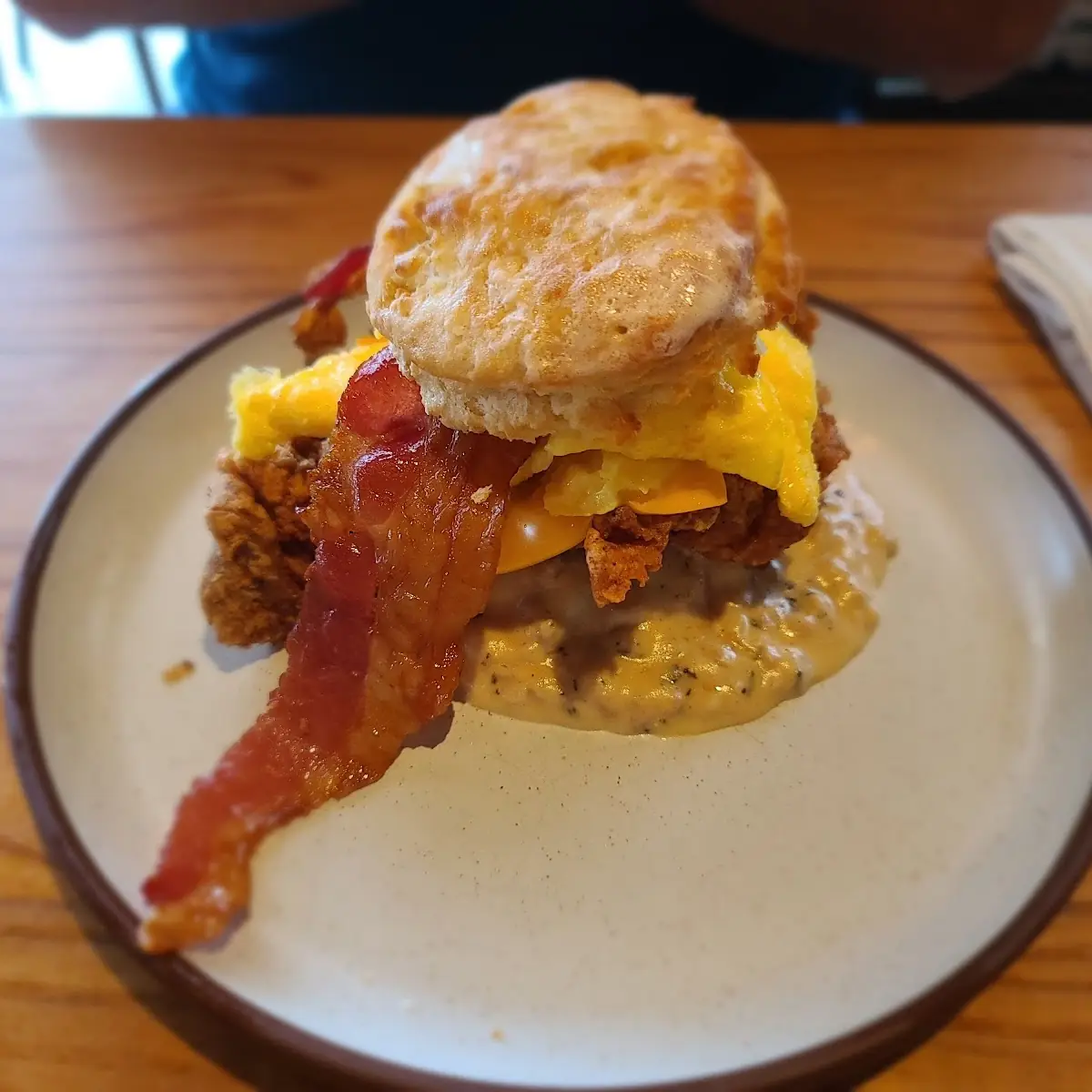 Gravy Train Biscuit Sandwich