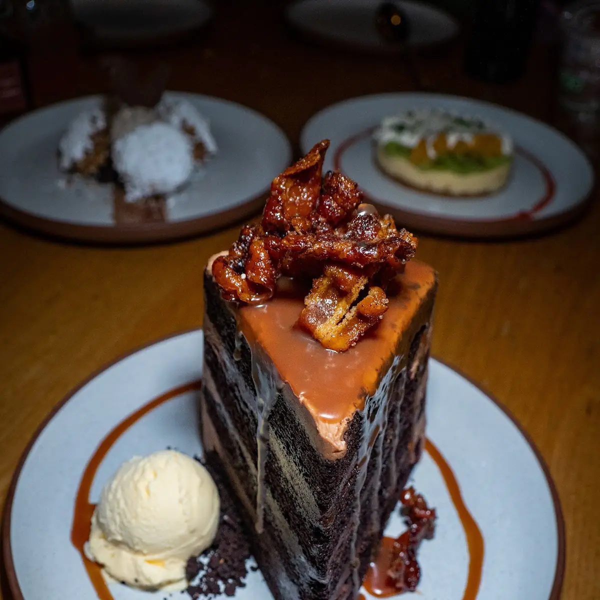 MCDC Bacon Bourbon Chocolate Cake