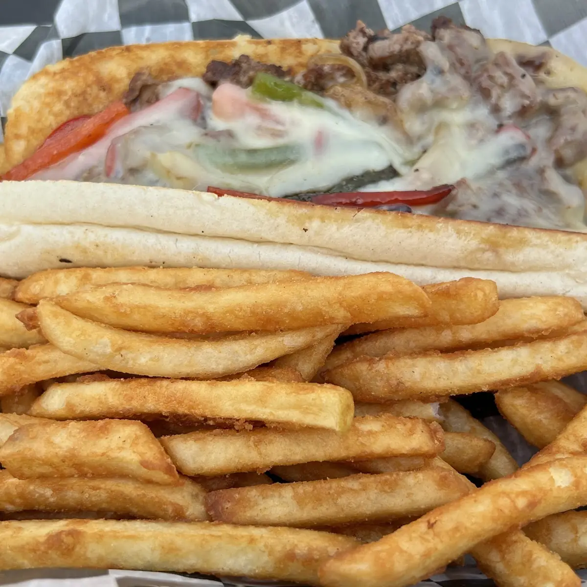 Philly Cheese Steak & Fries