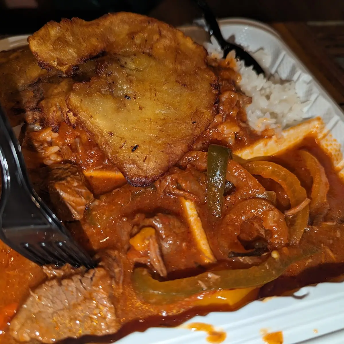 Before with White Rice