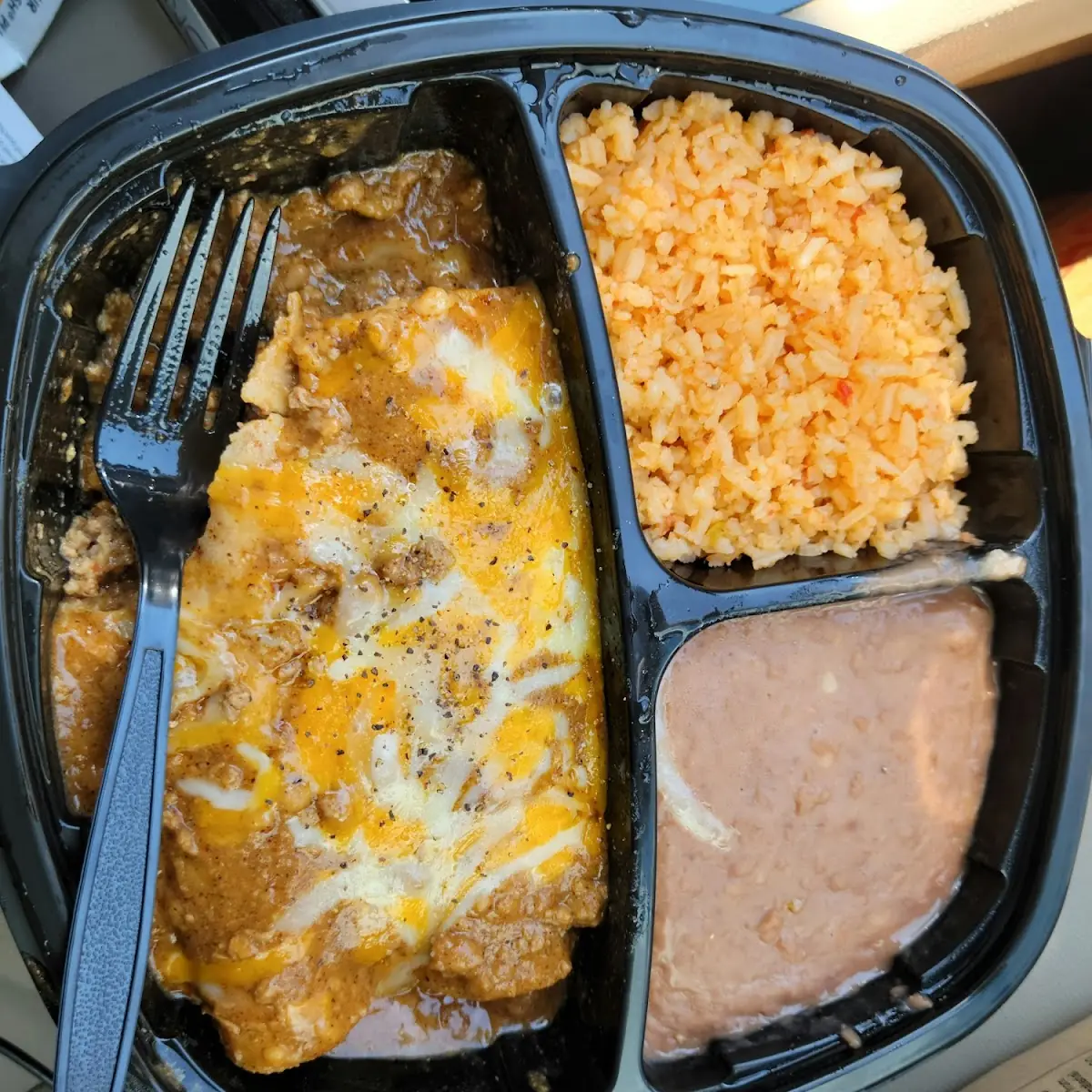 Two Beef Enchilada Dinner