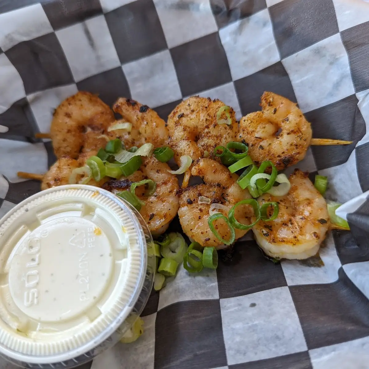 Cajun Shrimp Skewers