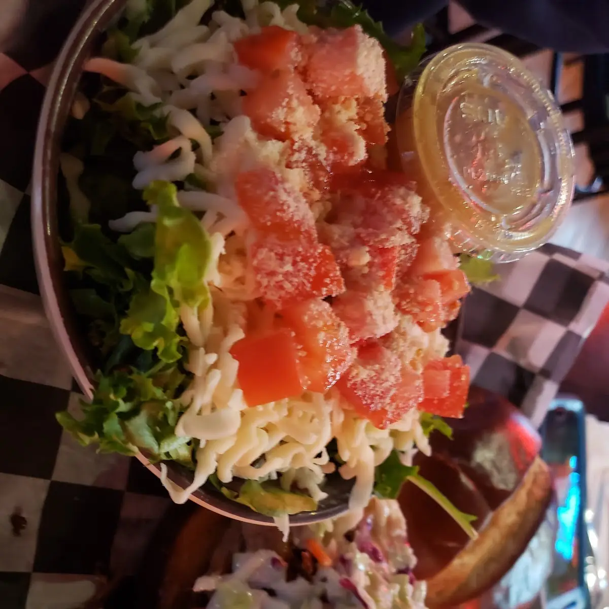 Pulled Pork and Salad