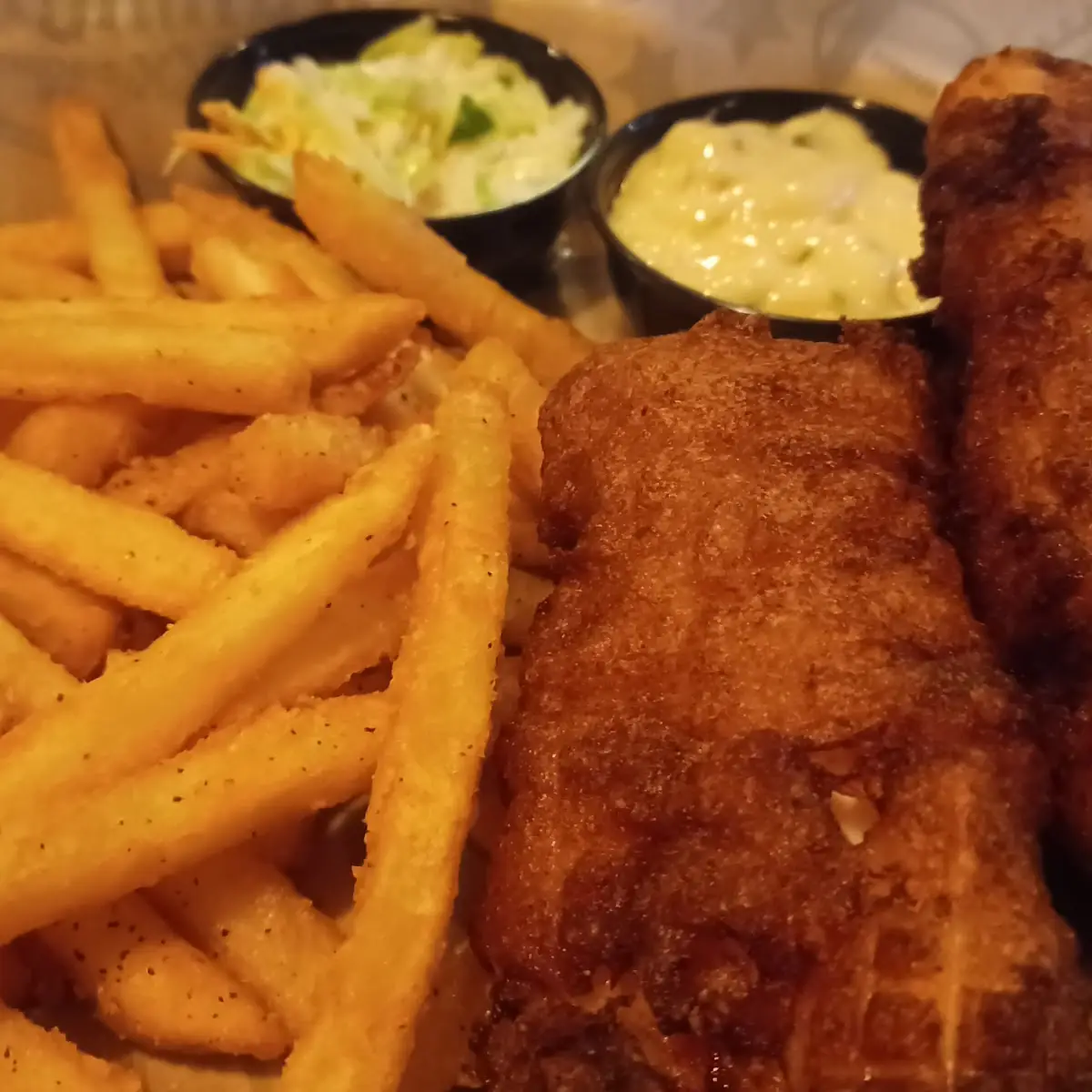 Beer Battered Fish & Chips