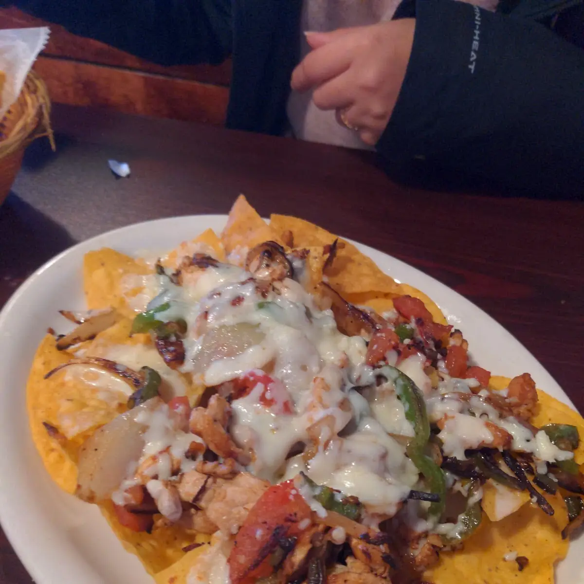 Chicken Fajita Nachos