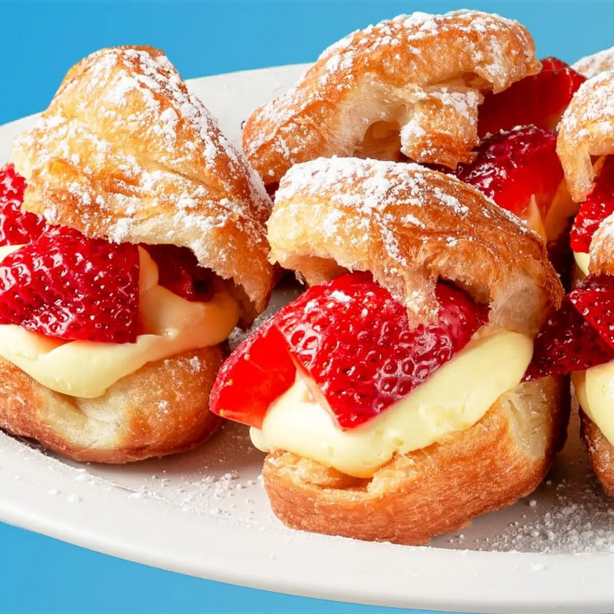 Strawberries & Cream Donuts 3-Count