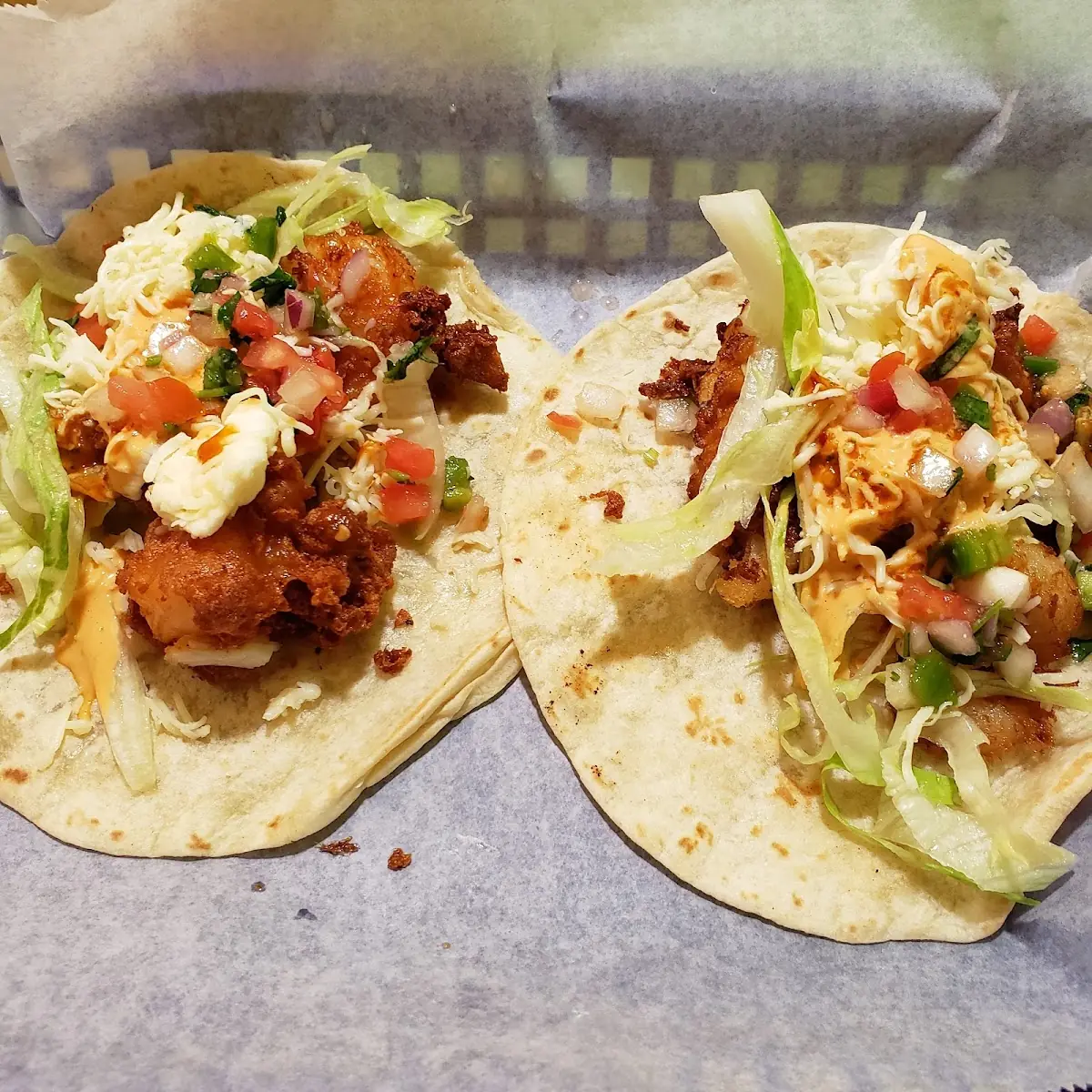 Shrimp and Fish Tacos