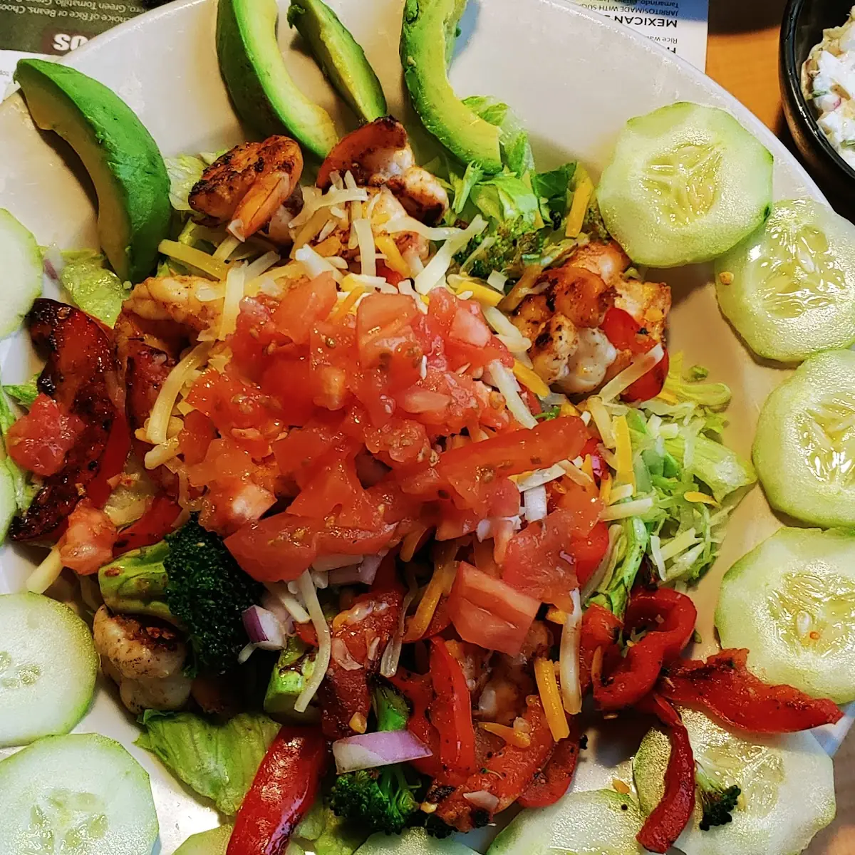 Grilled Shrimp Salad