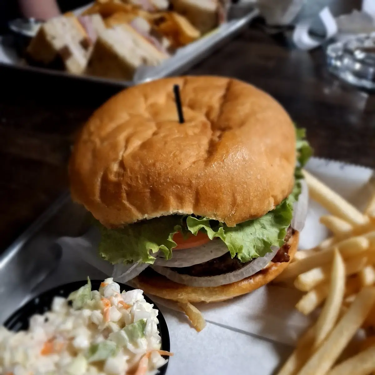 Black & Blue Bison Bacon Burger