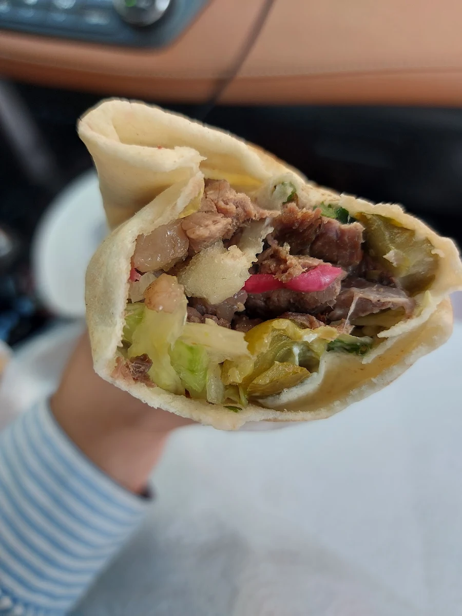 Beef Shawarma Wrap, Shawarma Palace