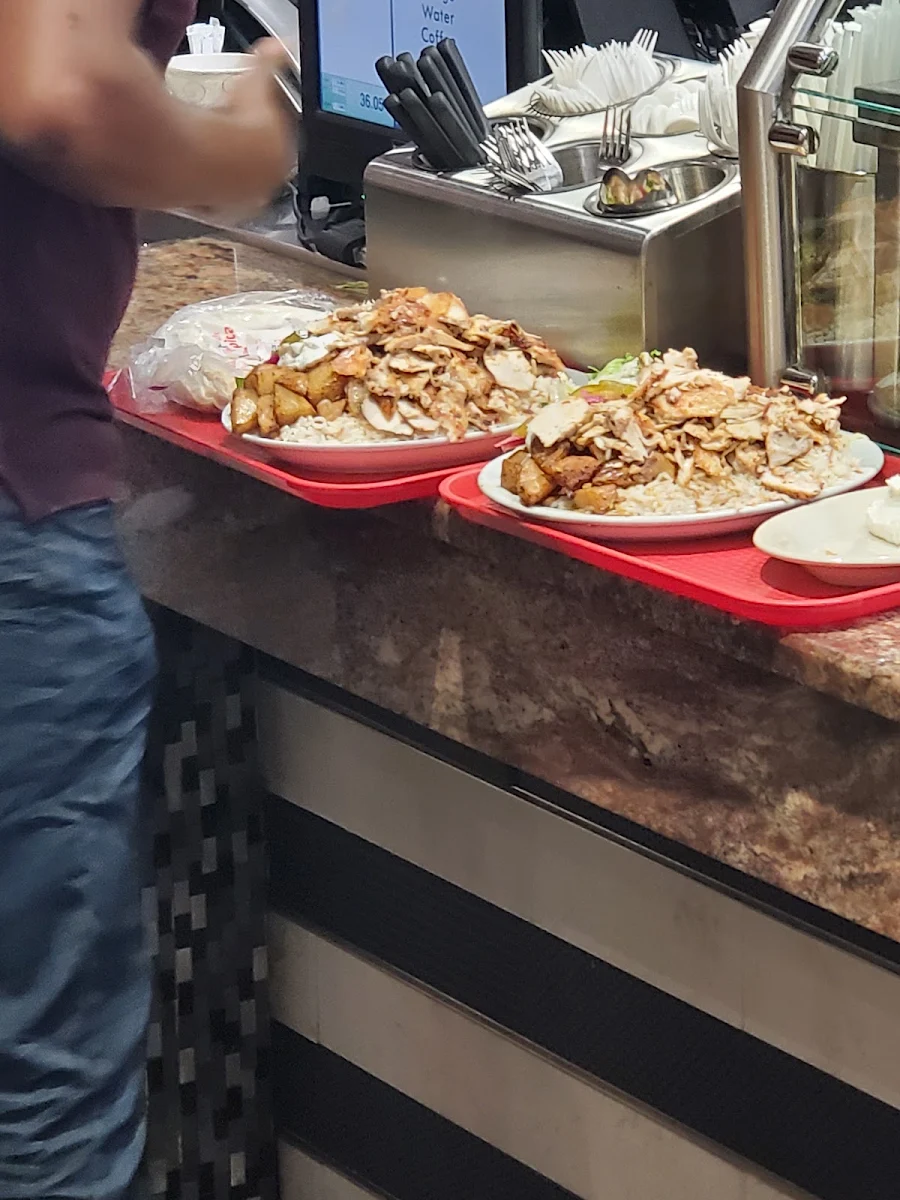 Chicken Shawarma Platter, Shawarma Palace