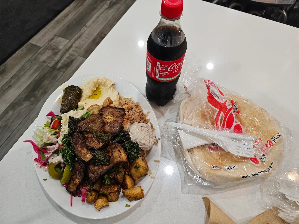 Vegetarian Platter, Shawarma Palace