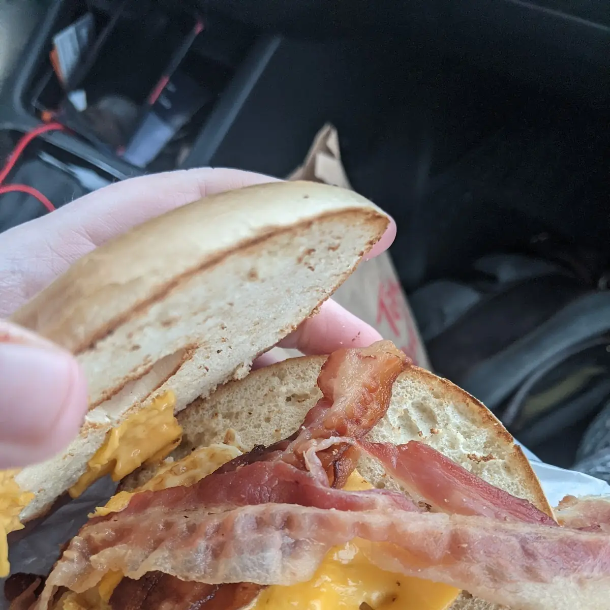 Bacon Egg and Cheese Bagel