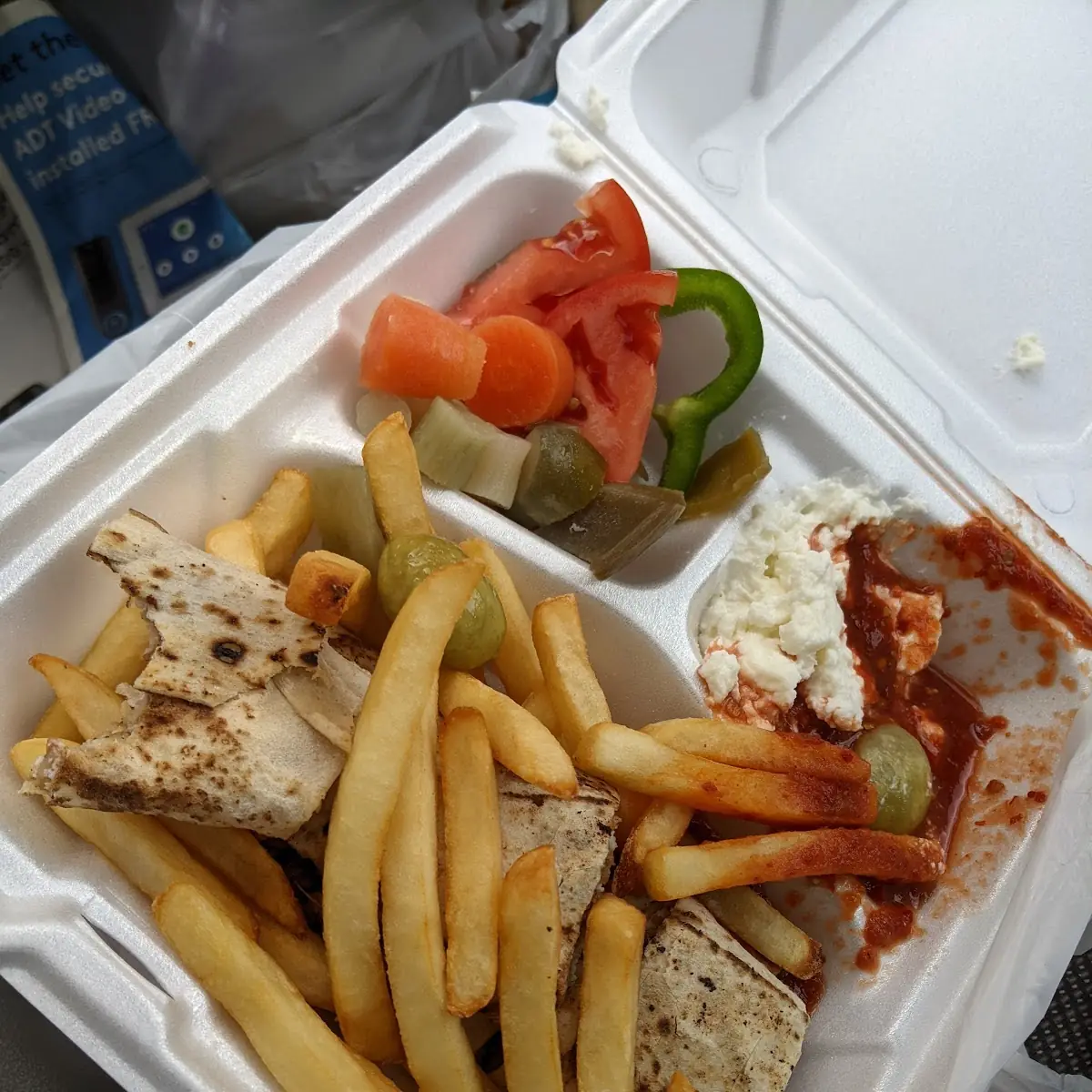 Chicken Shawarma Plate