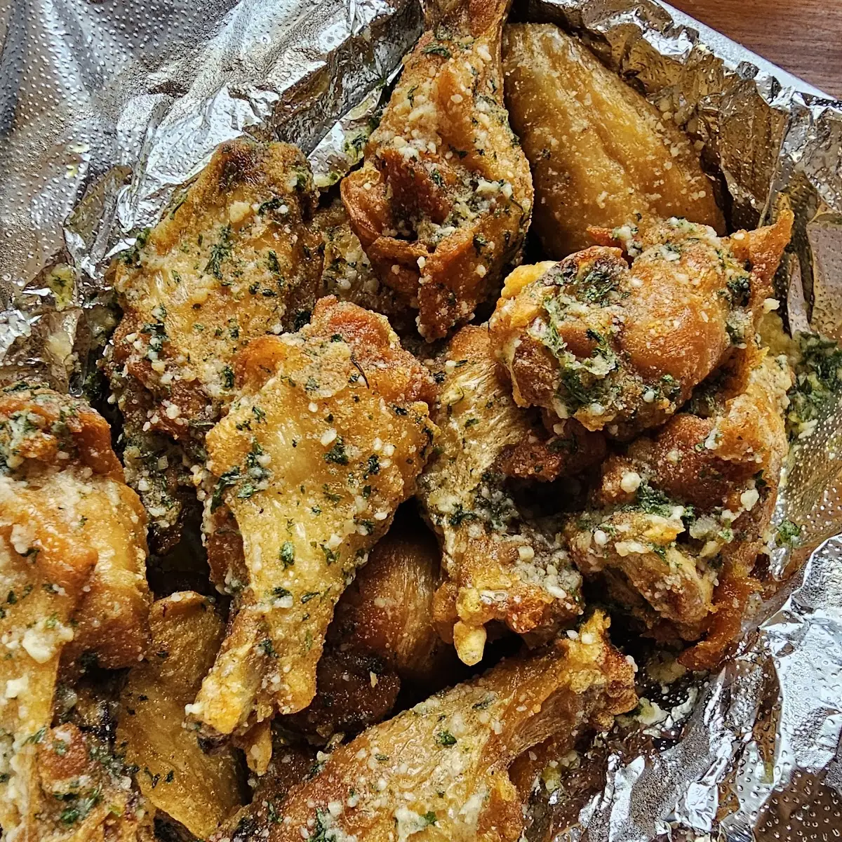 Garlic Parmesan Wings