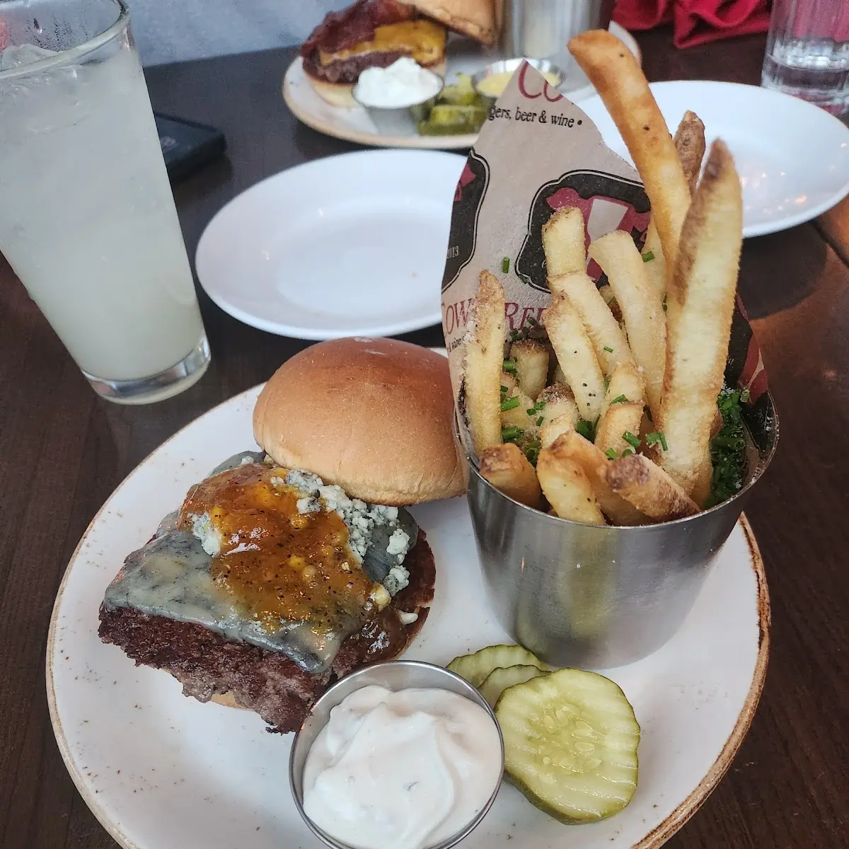 Blue Cheese Burger