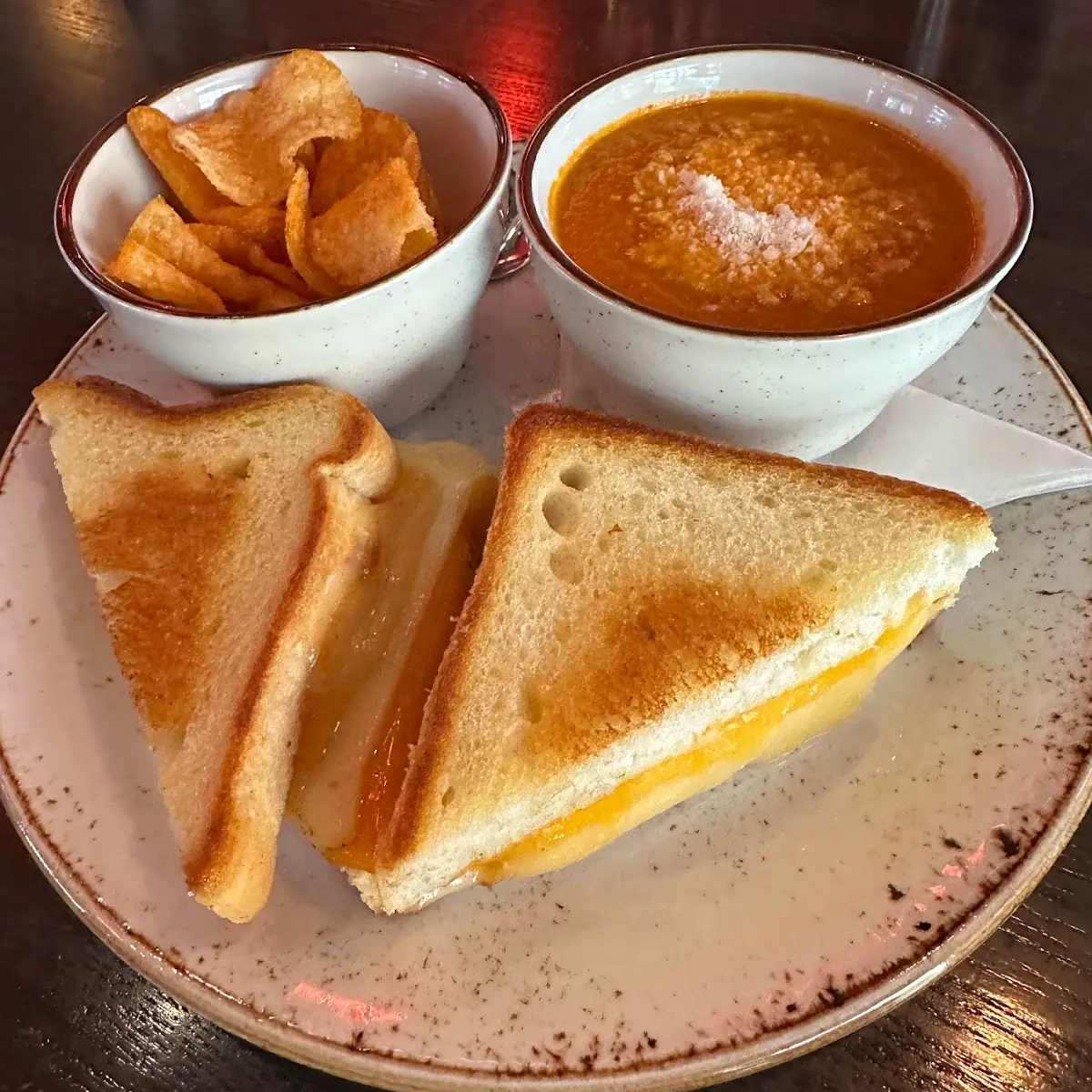 Grilled Cheese with Tomato Soup
