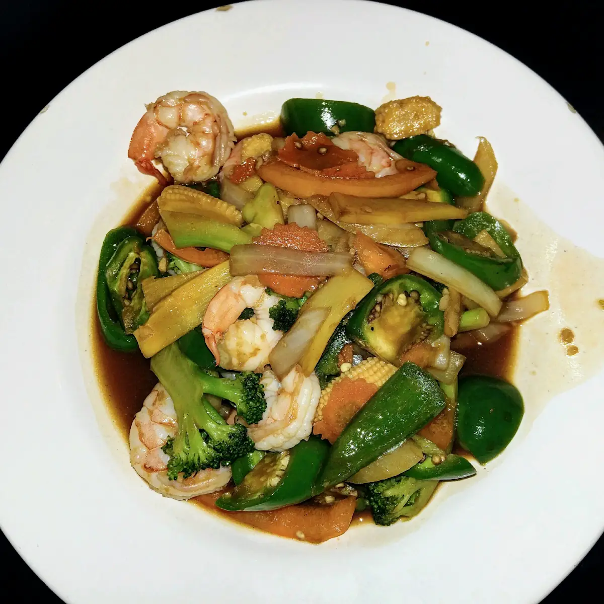 Stir Fried with Garlic Sauce