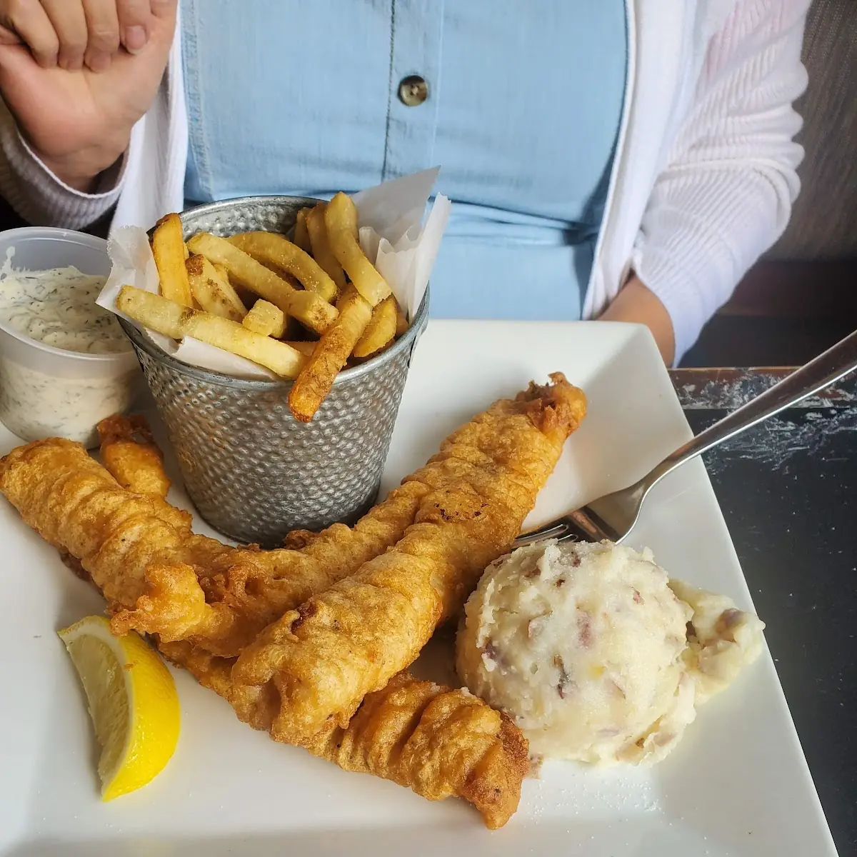 Beer Battered Fish & Chips