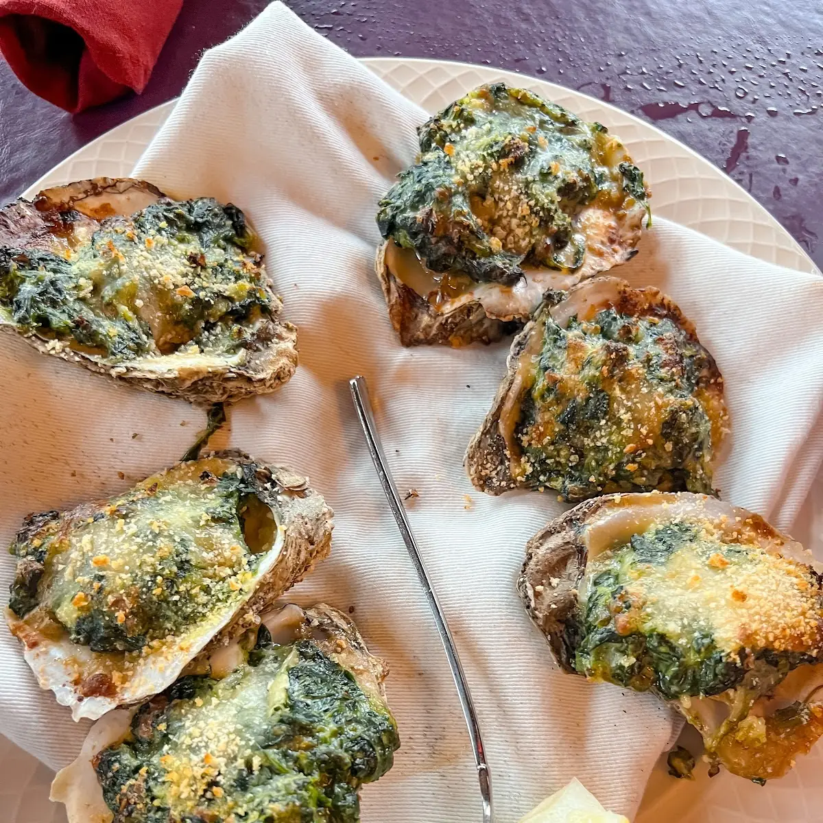Oysters Rockefeller